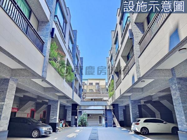 【DJ】大里愛買VS.內新市場旁四房全新車庫別墅