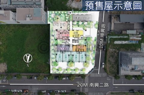 @單元12華太怡人A棟稀有超大露臺戶 台中市北屯區南興路二段