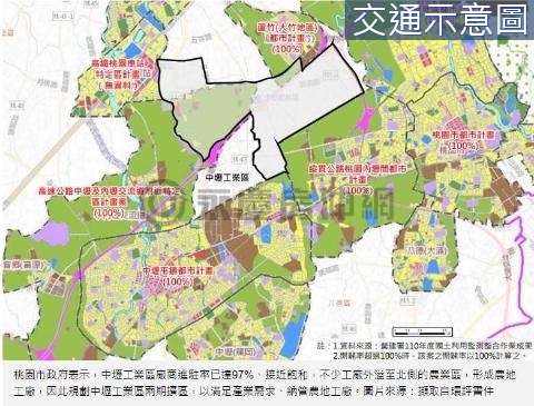 ◆中擴一期區徵概念甲建２３３、鄰地可併購、增保值 桃園市桃園區中路五段