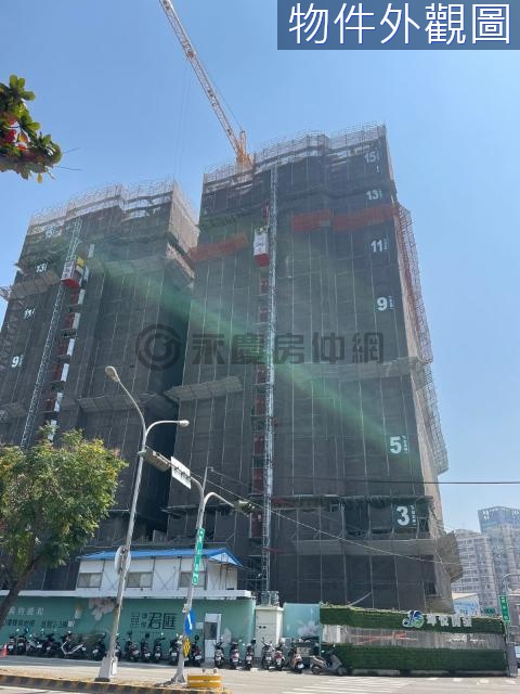 坤悅君匯邊間高樓層3房平車超級優戶 台中市南區南平路