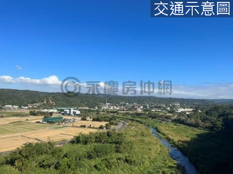 新埔河岸雲山水美田 新竹縣新埔鎮內思段