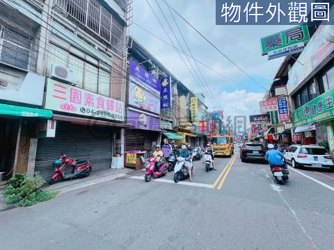 YX.正塗城商圈｜臨路吃市透店｜可改套｜可收租 台中市大里區塗城路