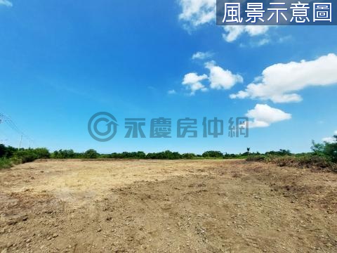 台江大道60米臨路正路旁朝南都計內農地 台南市安南區溪南段