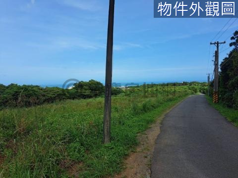 頂田寮馬路旁2000坪，平坦適中美麗農牧地 新北市淡水區蕃薯段