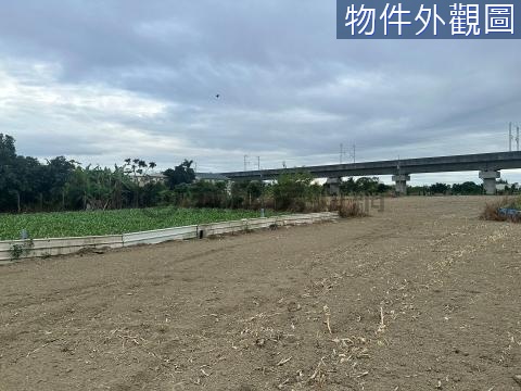 善化近庄頭雙面臨8米路有電優質農地 台南市善化區曾文段