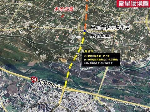 【936萬】近中正西路台1匣道—麻園白地臨路農地 新竹縣竹北市麻園段