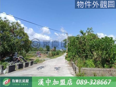 台東近大學路大面寬6米路5分平坦農地 台東縣台東市建農段