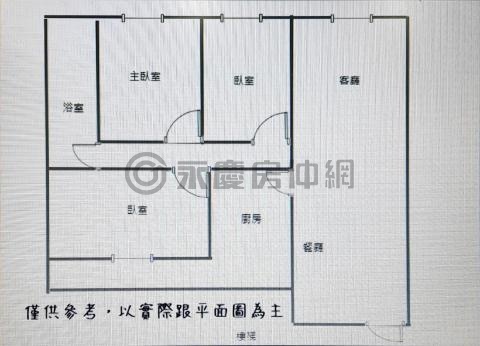 (吉)內壢元智大學大坪數美寓學區美三房 桃園市中壢區榮民路