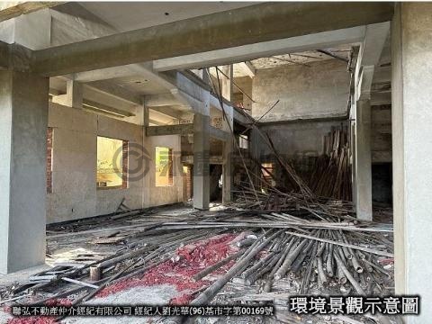 基隆地標、太平青鳥旁俯瞰基隆港建地 基隆市中山區太平段