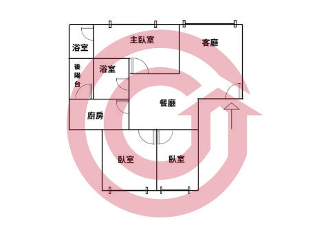 格局圖