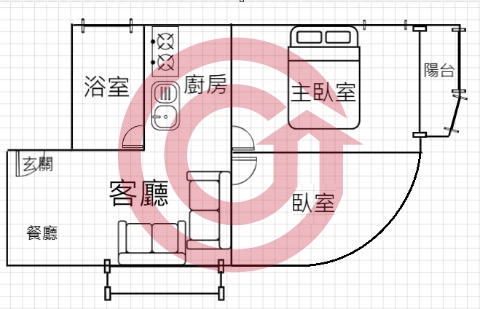 格局圖