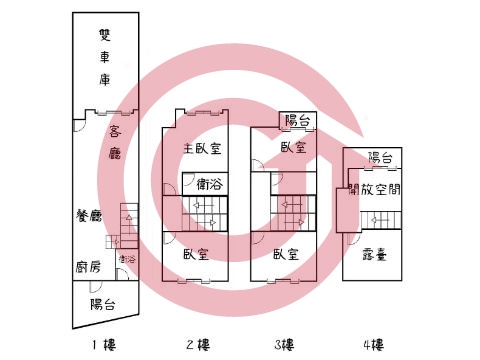 格局圖