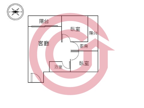 格局圖