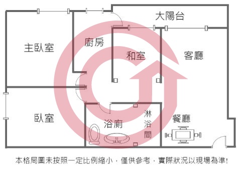 格局圖