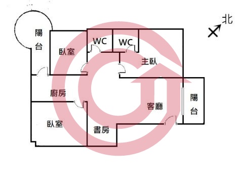 格局圖