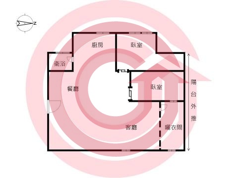 格局圖