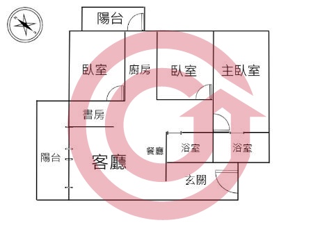 格局圖