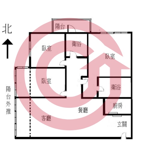 格局圖