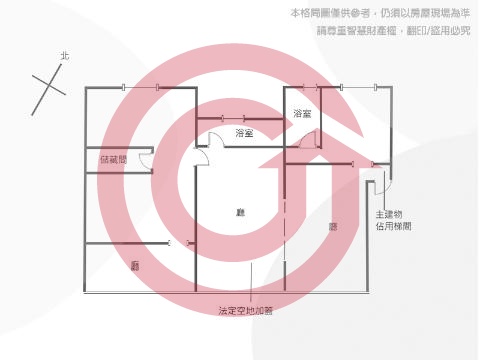 格局圖