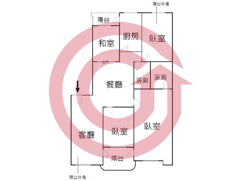 格局圖