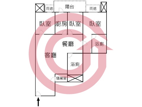 格局圖