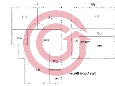 格局圖