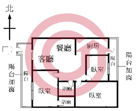 格局圖