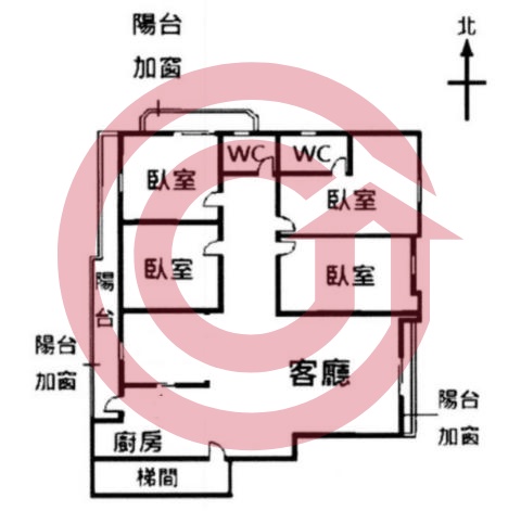 格局圖