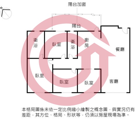 格局圖