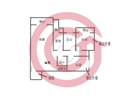 格局圖