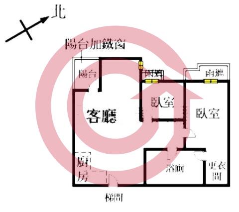 格局圖