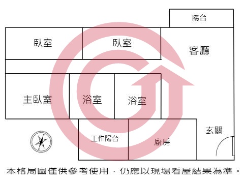 格局圖