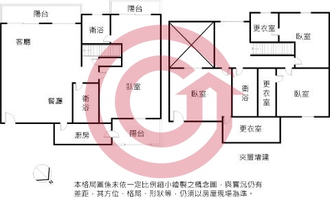 格局圖