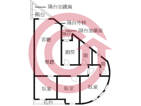 格局圖