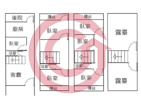 格局圖