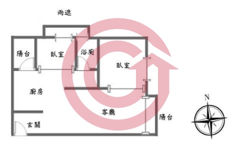 格局圖