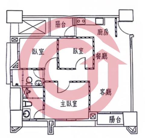 格局圖