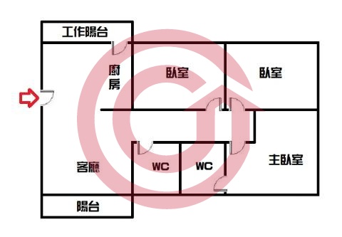 格局圖