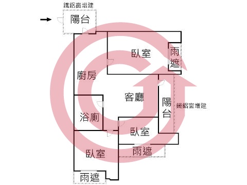 格局圖