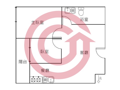 格局圖