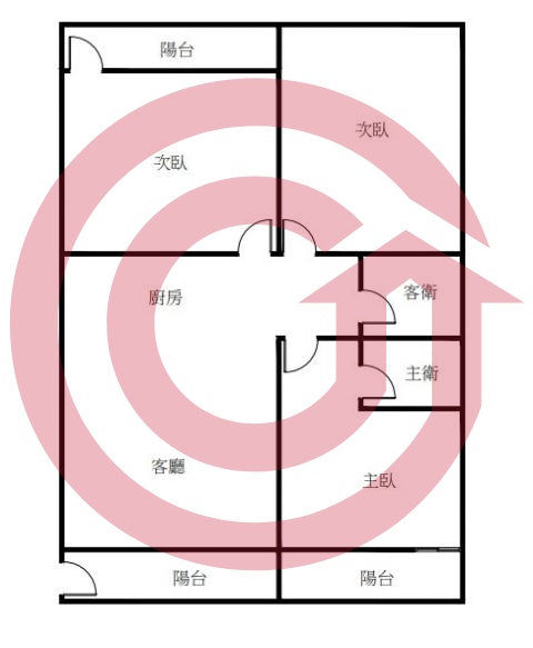 格局圖