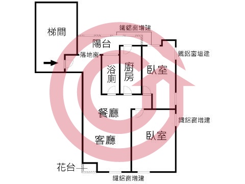 格局圖