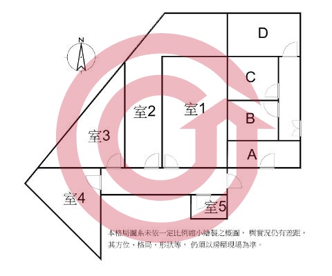 格局圖