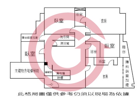 格局圖