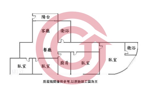 格局圖