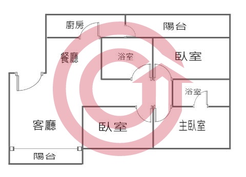 格局圖