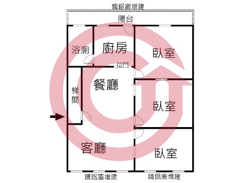 格局圖