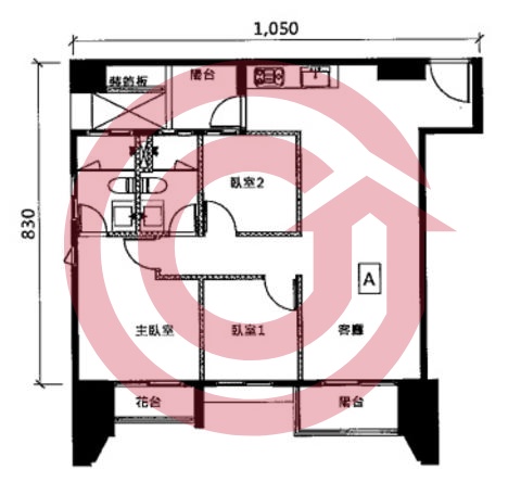 格局圖