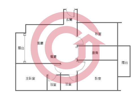 格局圖