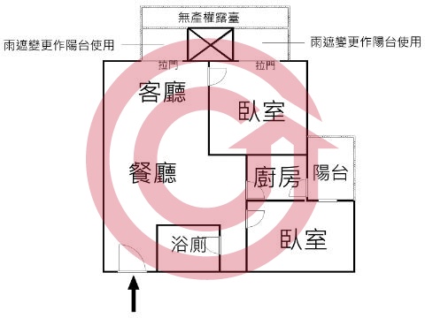 格局圖